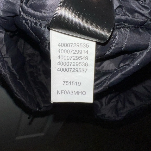 The North Face Women's ThermoBall Insulated Black Hooded Parka II - Picture 9 of 10